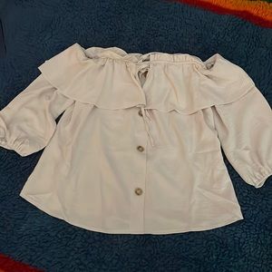 Off the shoulder top